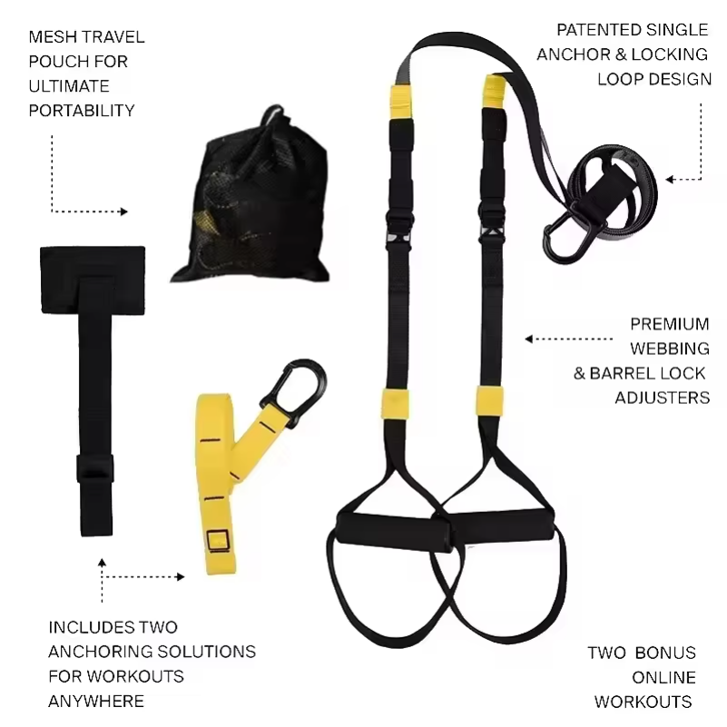 Suspension Trainer Trx - Ремень для подвесного тренинга, фитнес-тренажер для