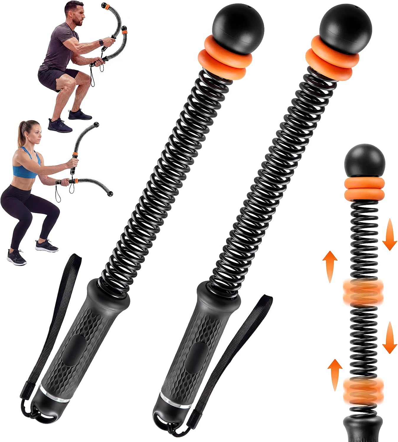 Battle Rope Exercise - Регулируемые канаты для тренировок без веревки