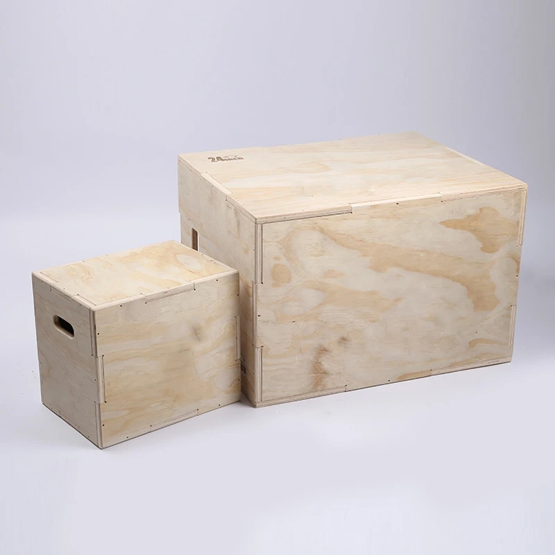 Plyo Jump Box - Деревянный плиобокс 3-в-1 для прыжков, йоги