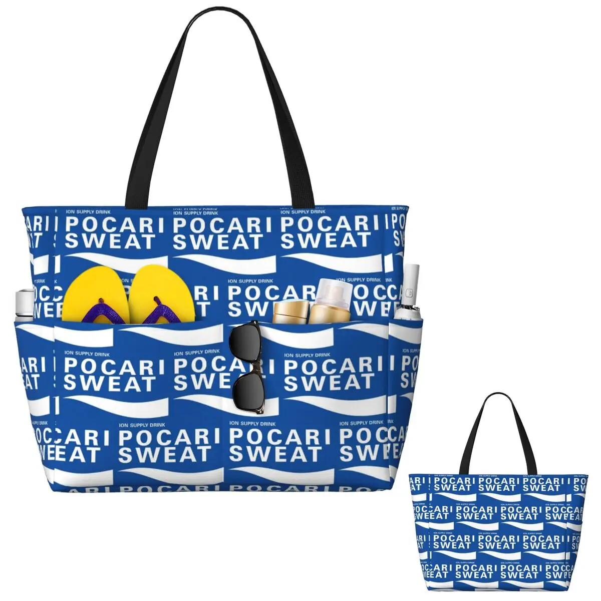 Yoga Fitness Merch - Спортивная сумка-тоут Pocari Sweat для пляжа,