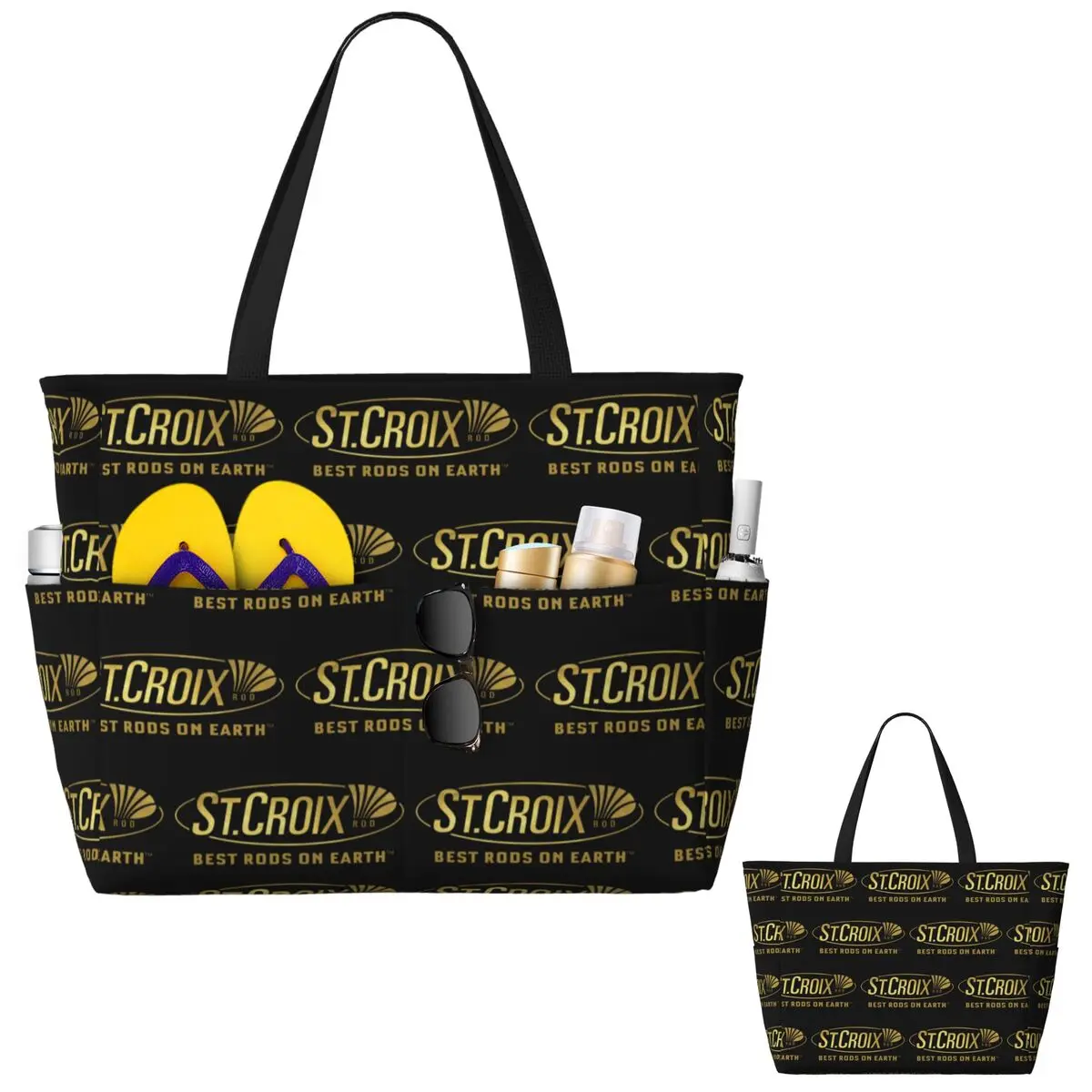 Yoga Fitness Merch - Сумка-тоут Life Love St Croix Merch