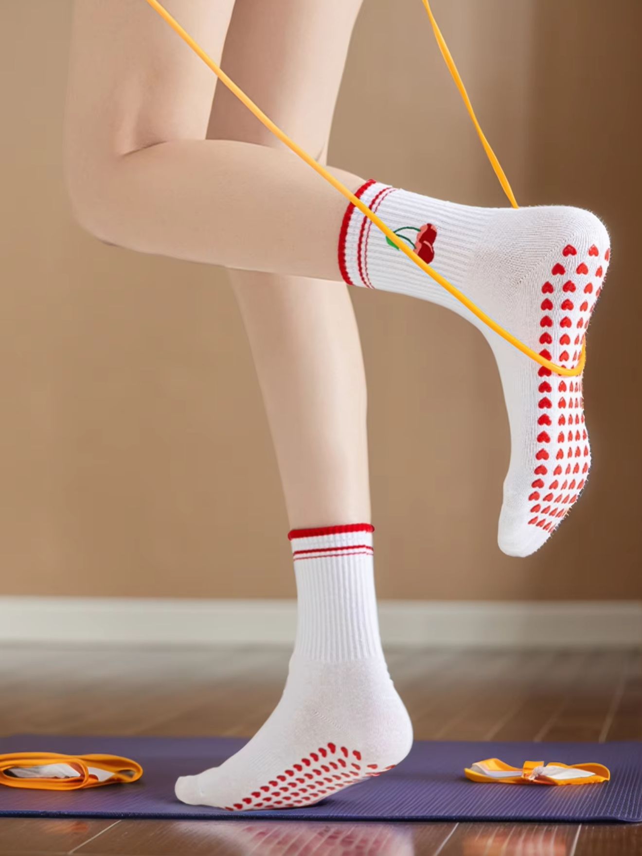 Yoga In Fitness - 1 пара профессиональных носков для йоги,