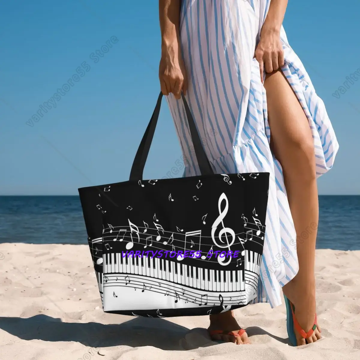 Сумка-тоут с абстрактным рисун – обзор и цена Yoga Fitness Music