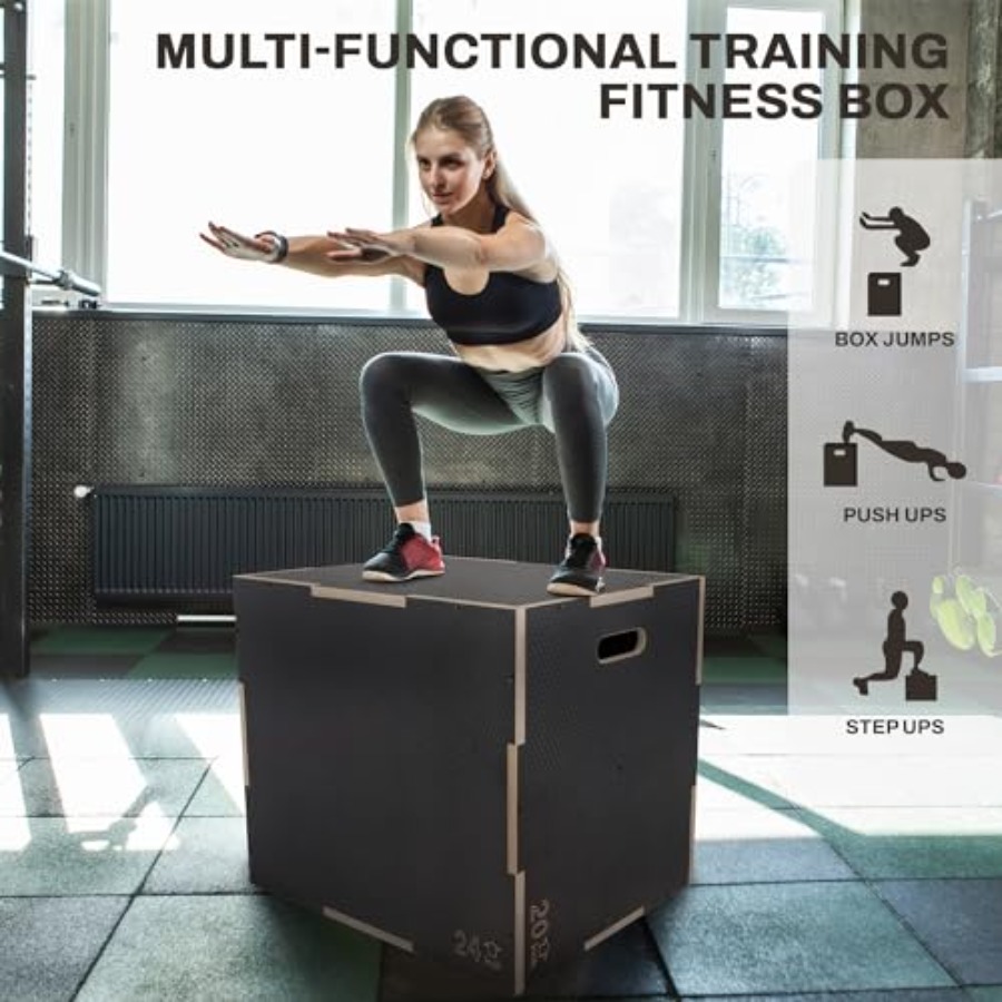 Плиометрическая платформа для  – обзор и цена Plyo Jump Box