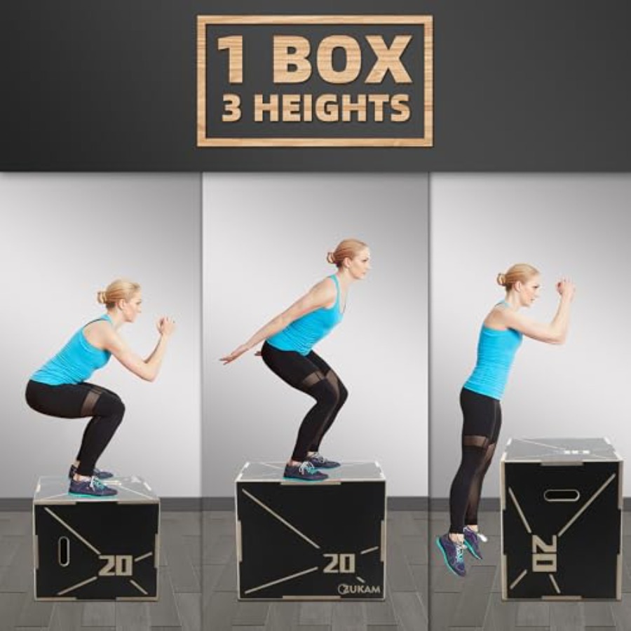 Нескользящая деревянная плиоме – обзор и цена Plyo Jump Box