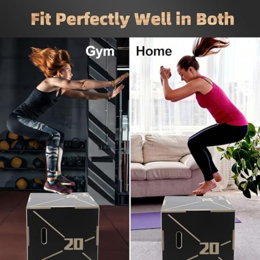 Нескользящая деревянная плиоме – обзор и цена Plyo Jump Box
