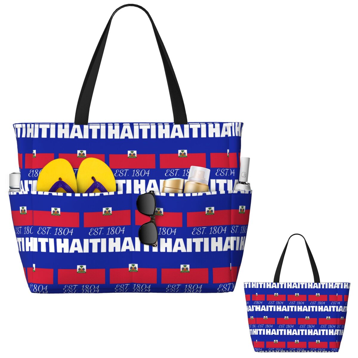 Гаити EST. Пляжная сумка-тоут  – обзор и цена Yoga Fitness Merch