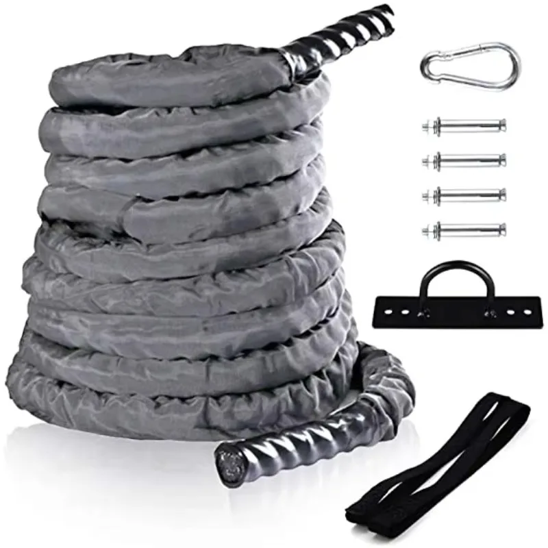 Высококачественный нейлоновый  – обзор и цена Battle Rope Exercise