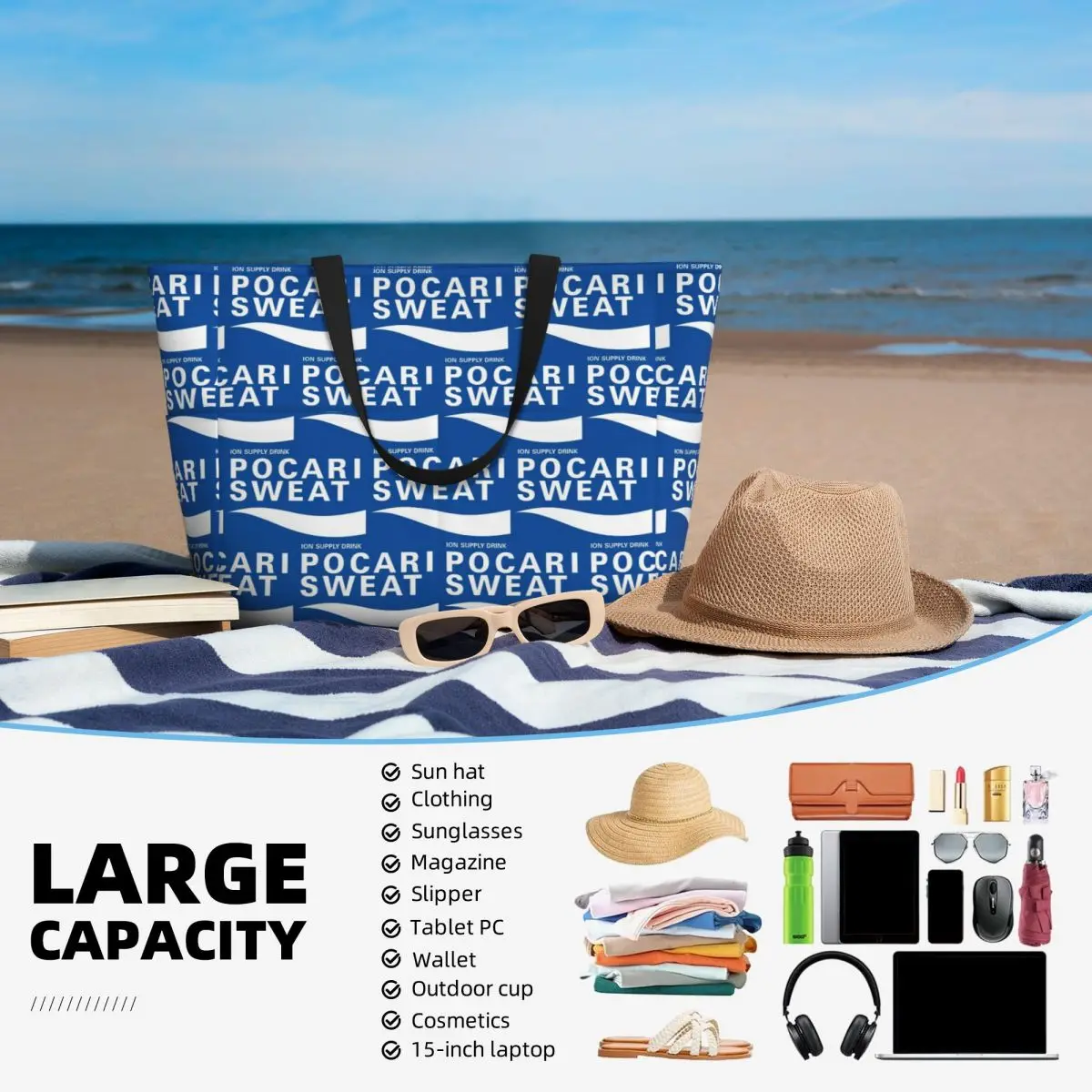 Спортивная сумка-тоут Pocari S – обзор и цена Yoga Fitness Merch