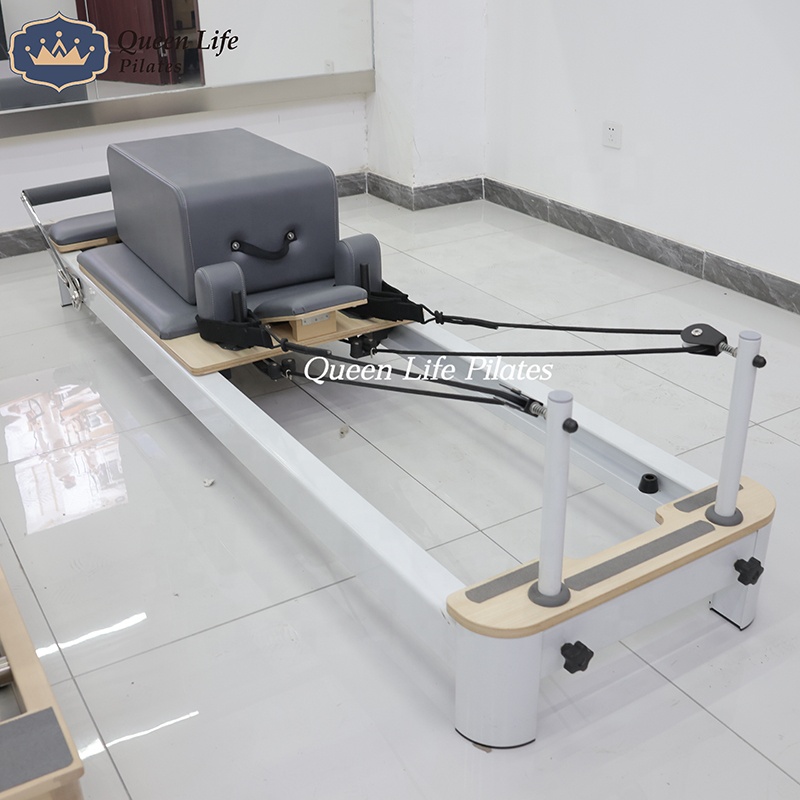 Лидер продаж: Прочная белая кр – обзор и цена Yoga Fitness Pilates Reformer
