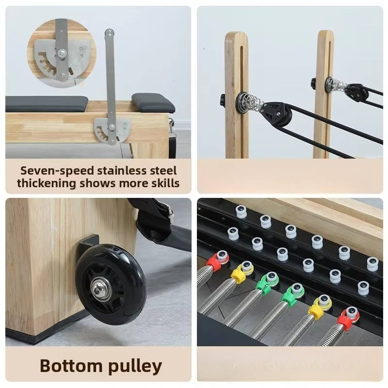 Высококачественный пилатес-реф – обзор и цена Yoga Fitness Pilates Reformer