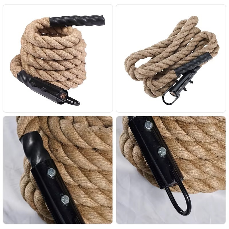Боевой канат 9 м со стабильным – обзор и цена Battle Rope Exercise