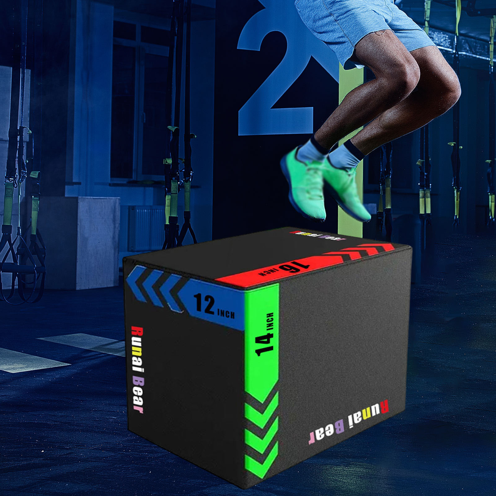 Портативная плиобокс-платформа – обзор и цена Plyo Jump Box