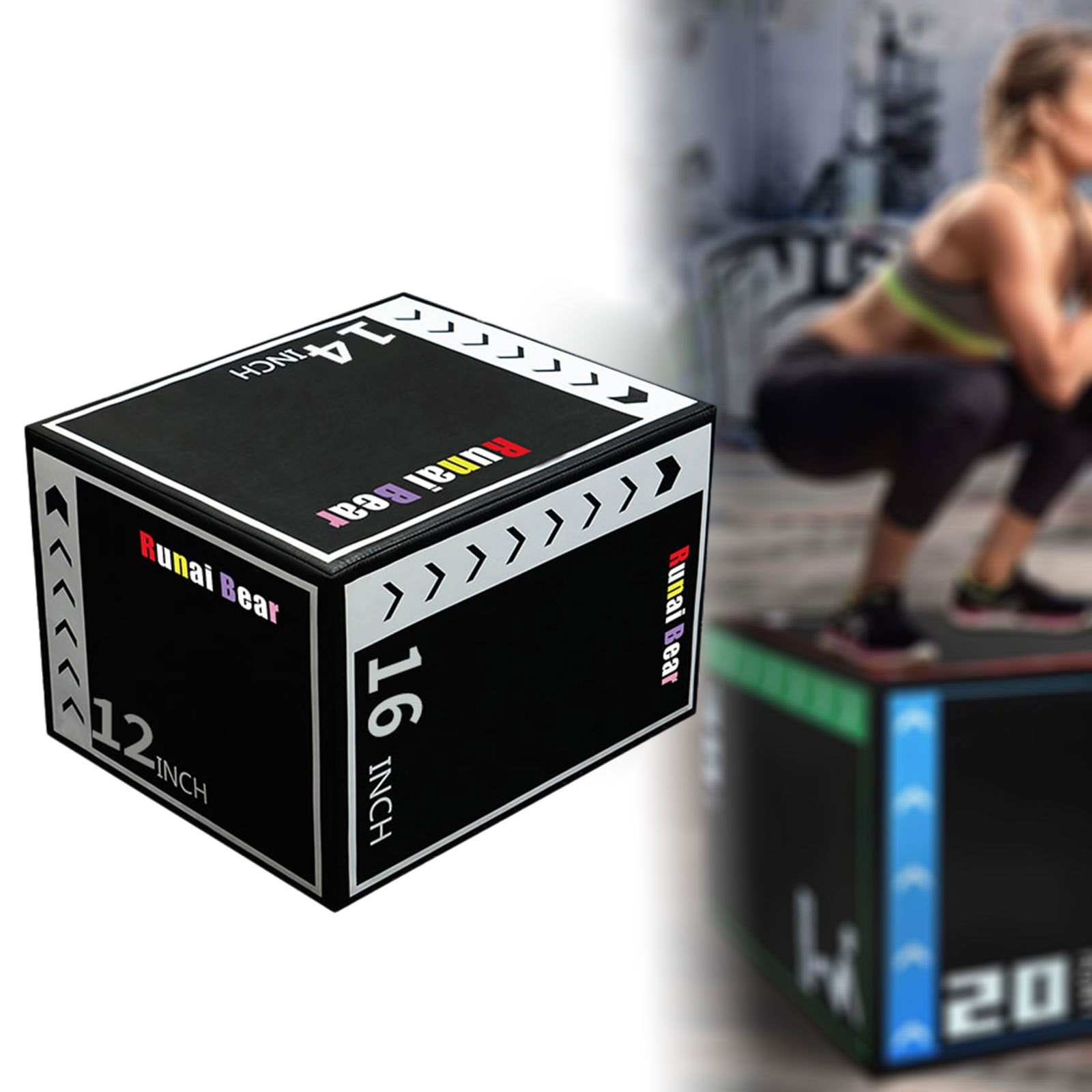Портативная плиобокс-платформа – обзор и цена Plyo Jump Box