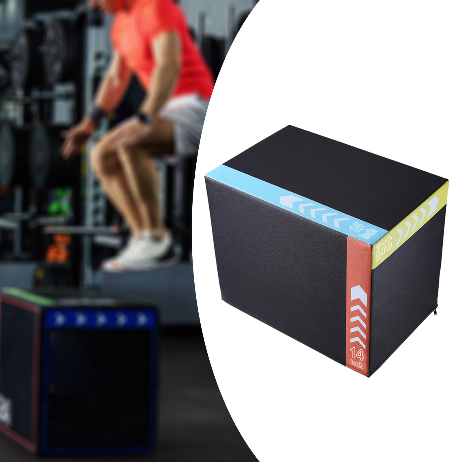 Портативная плиобокс-платформа – обзор и цена Plyo Jump Box
