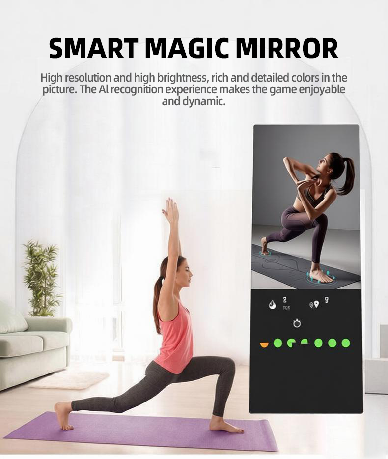 Умное фитнес-зеркало A-образно – обзор и цена Yoga Fitness Hotel
