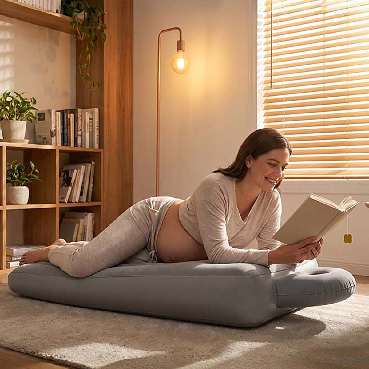 Надувная подушка для беременны – обзор и цена Yoga Fitness Mat