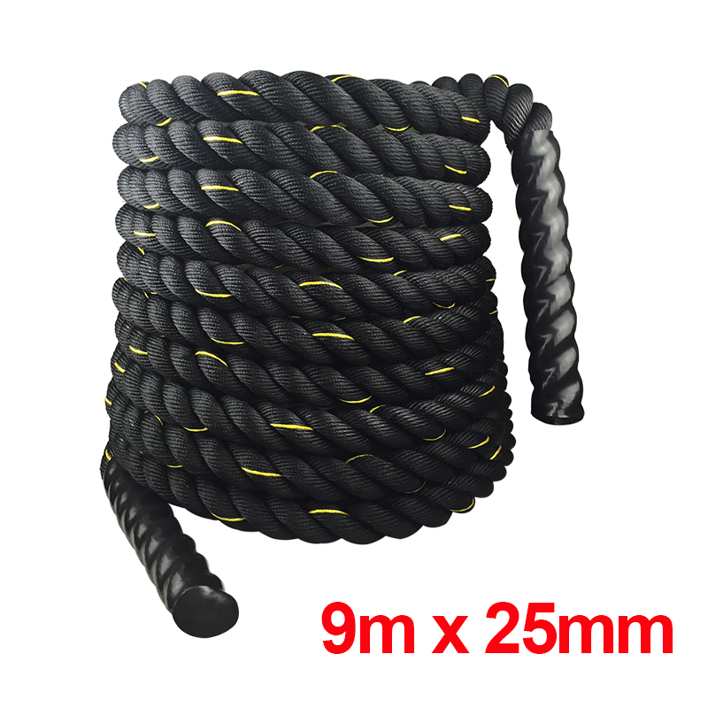Фитнес-канаты для кроссфита 9М – обзор и цена Battle Rope Exercise