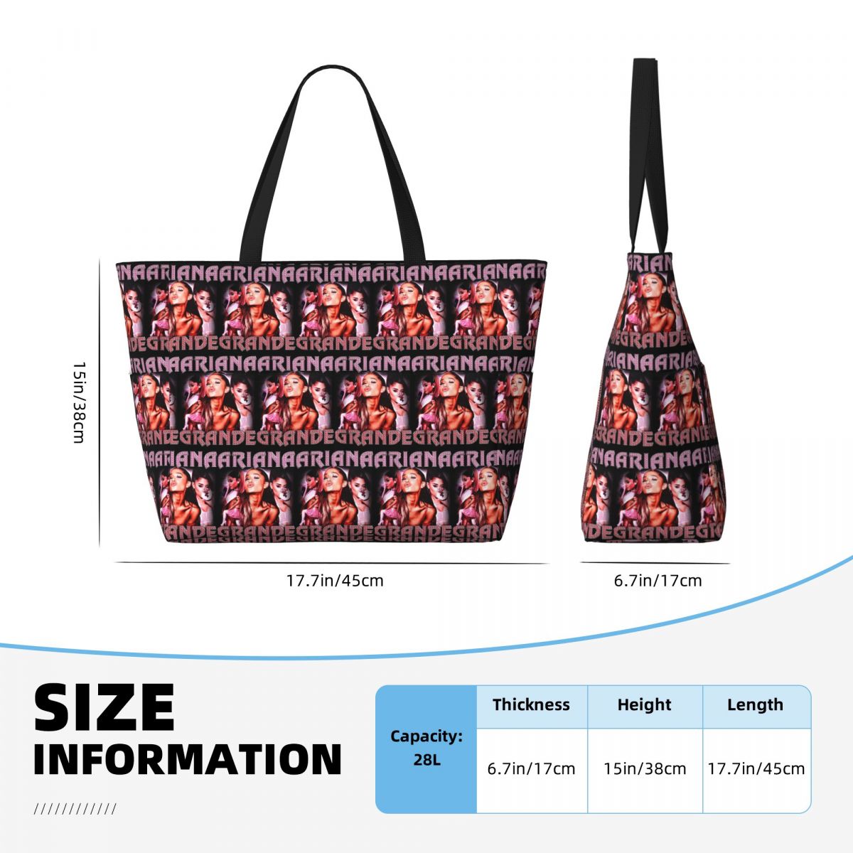 Сумка-тоут Ariana Grande Singe – обзор и цена Yoga Fitness Merch
